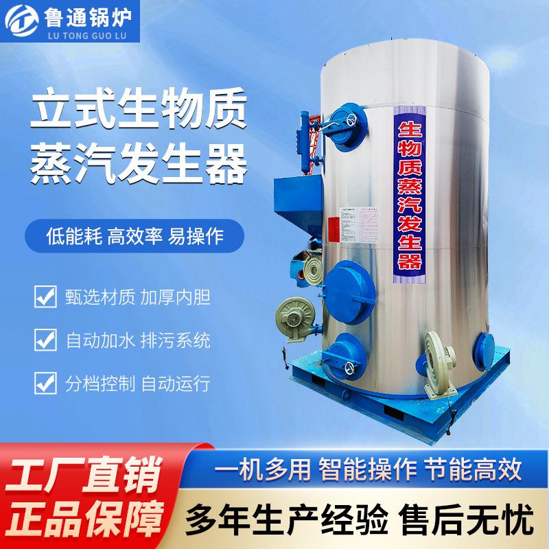 微电脑液晶控制系统立式生物质蒸汽发生器 安全简便技能环保