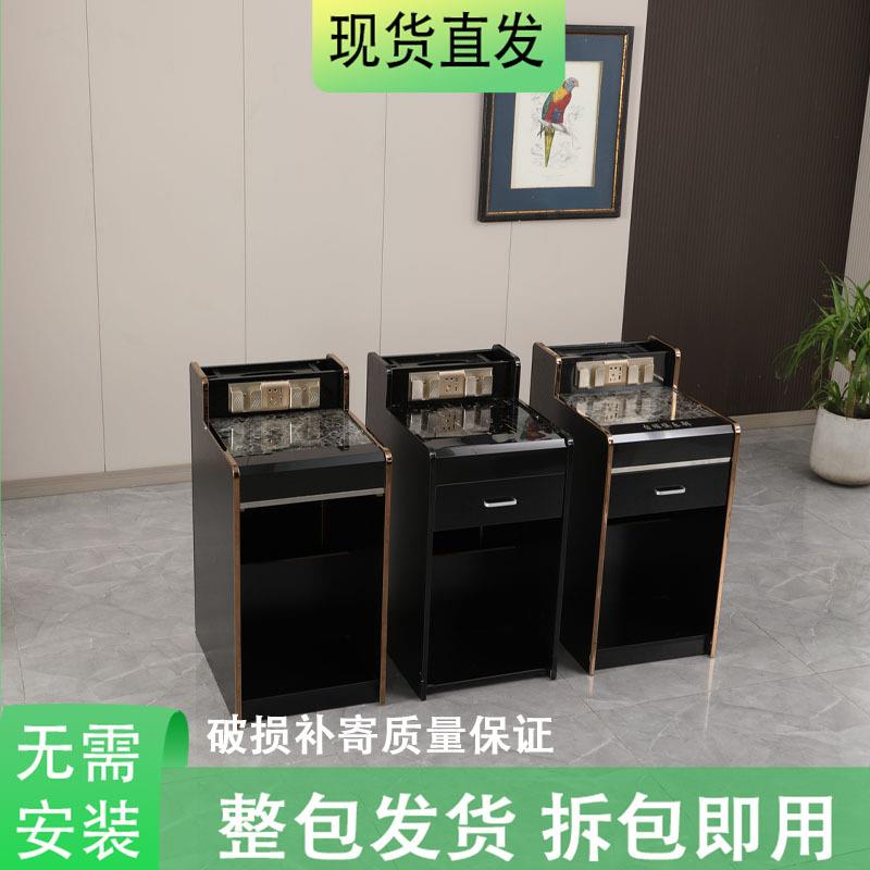 台球室茶几柜台球厅茶几经济型USB充电桌球房沙发观球椅茶几