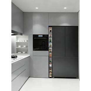 15CM厨房冰箱夹缝柜缝隙置物架多层超窄柜浴室马桶边角小柜