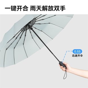 太麻里16骨全自动加大加固抗风暴雨伞女晴雨两用加厚超大摺叠伞男