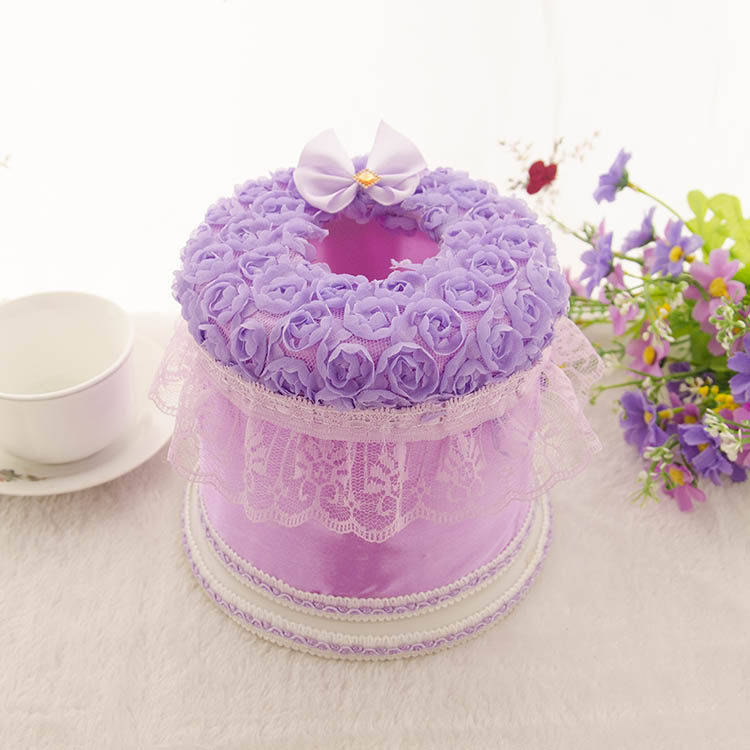 布艺家用餐巾纸抽盒简约车用创意抽纸盒可爱蕾丝客厅茶几纸巾盒,收纳整理,纸巾盒,淘宝优惠券,粉丝福利购,淘宝优惠卷