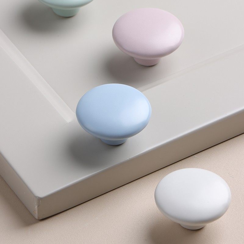 简约莫兰迪彩色拉手定制衣柜门橱柜子家具抽屉单孔现代装饰小把手,基础建材,小拉手,淘宝优惠券,粉丝福利购,淘宝优惠卷
