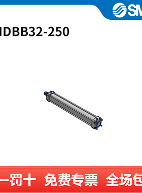 SMC JMB系列气缸 JMDBB32-250 缸径32mm 行程250mm 附磁石 个