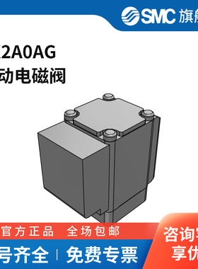 SMC官方正品VX21/22/23系列电磁阀VX2A0AG两位两通DC24V