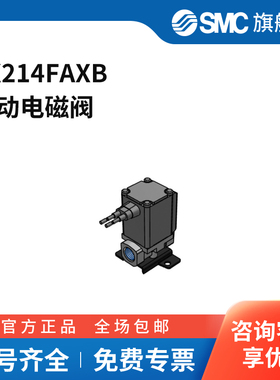 SMC官方正品VX21/22/23系列电磁阀VX214FAXB两位两通DC24V