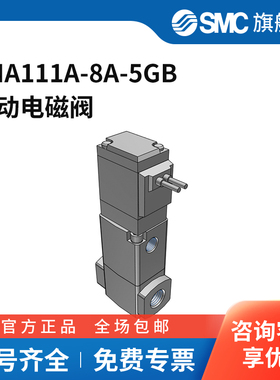 SMC官方正品VNA系列两通流体控制阀VNA111A-8A-5GBRc1/4内螺纹