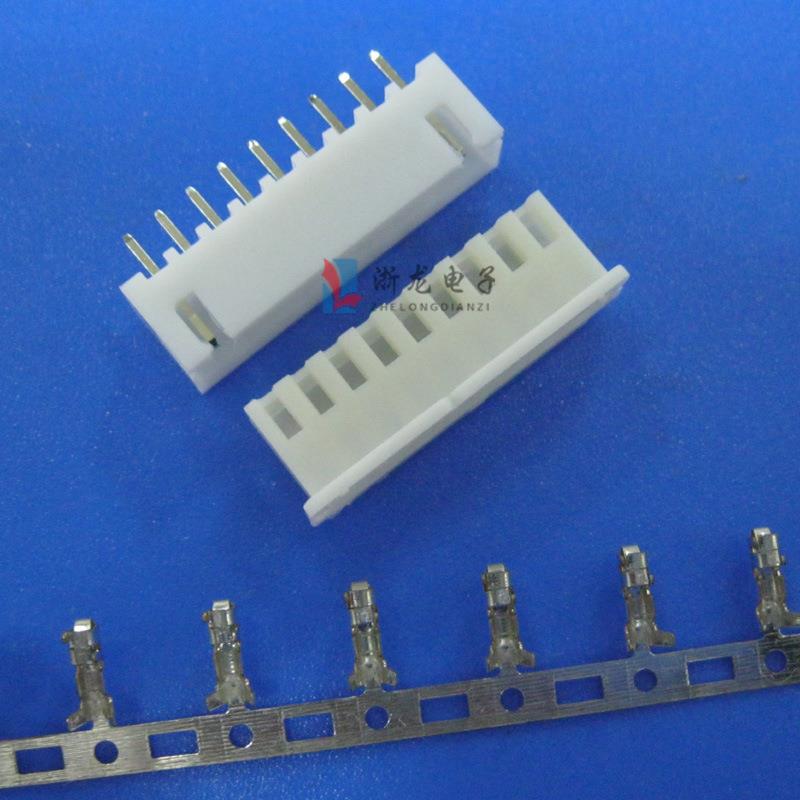 XH2.54-9AW弯针座XH-9P90度XH2.54TJC3条形连接器1000只