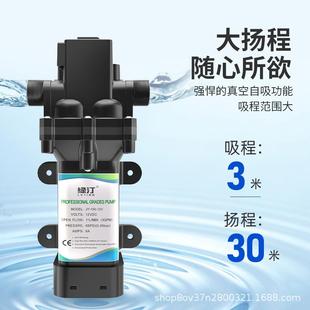 21v膜24v直流高压吸自隔泵浇DYT菜房车游艇生活供水增压抽水泵机1