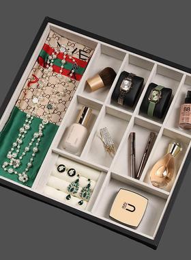 样板间梳妆台首饰套装衣柜抽屉饰品组合衣帽间岛台柜软装摆件