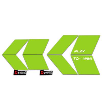 适用于东风250Sr Nk400 450Sr改装箭头轮毂贴纸个性化轮辋装饰贴