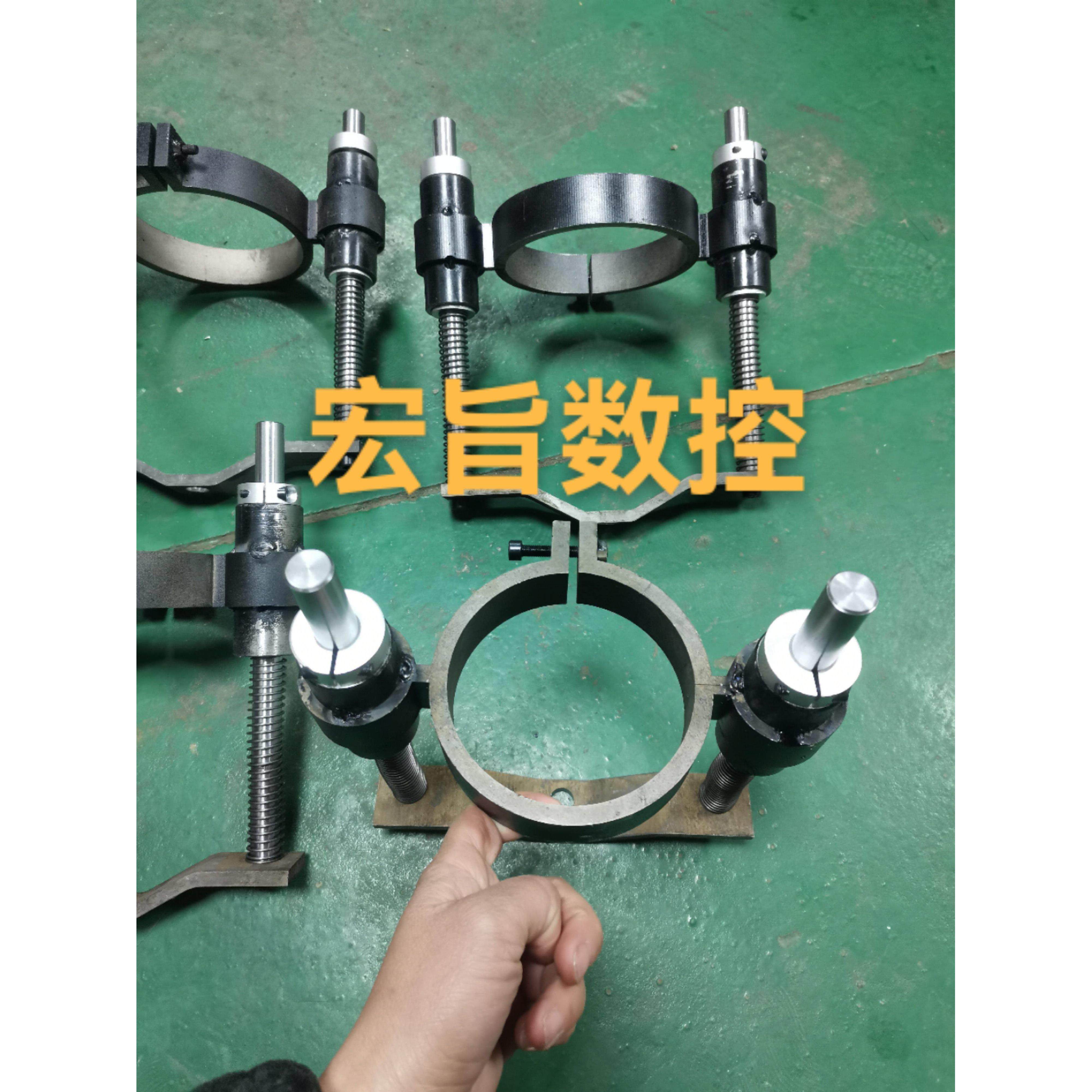 雕刻机主轴压板器绝缘板环氧板切割自动压板器木工工艺品压料器