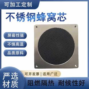 工厂直销304不锈钢波导窗蜂窝芯电磁屏蔽通风板金属六边孔铝蜂窝