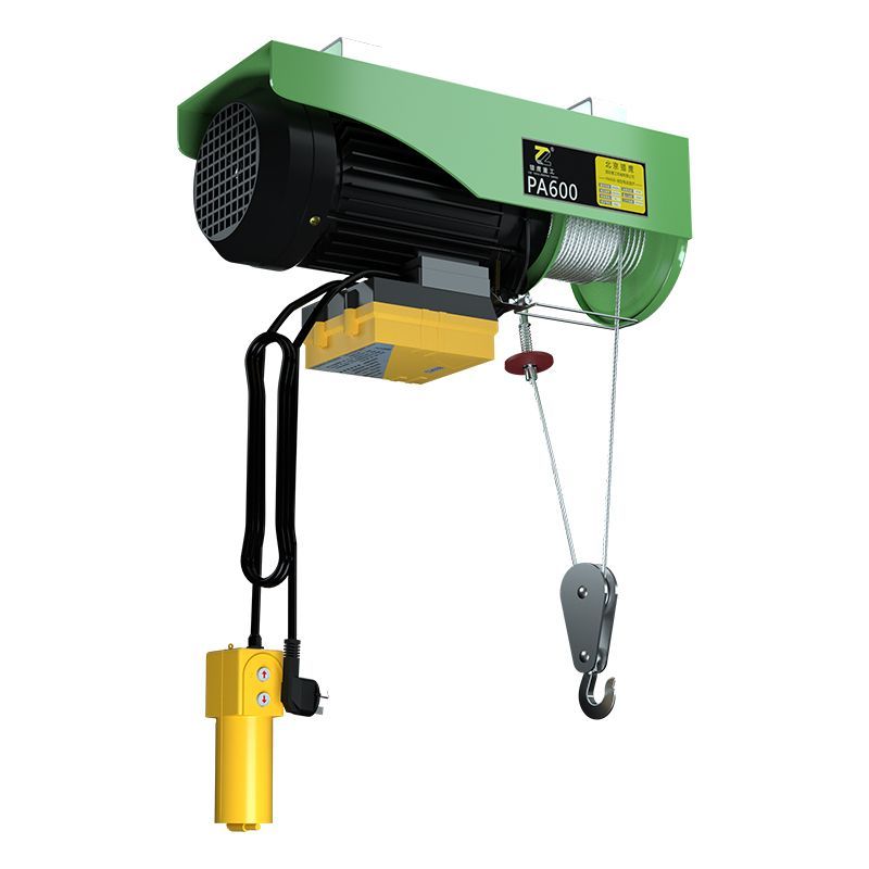 猎鹰微型电动葫芦无线遥控220v小型吊机家用提升机升降上料起重机