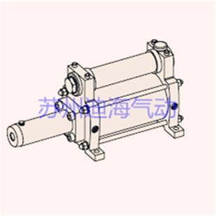 r60 100气液增压缸YNPH3 YNPH3 100 YNBH3