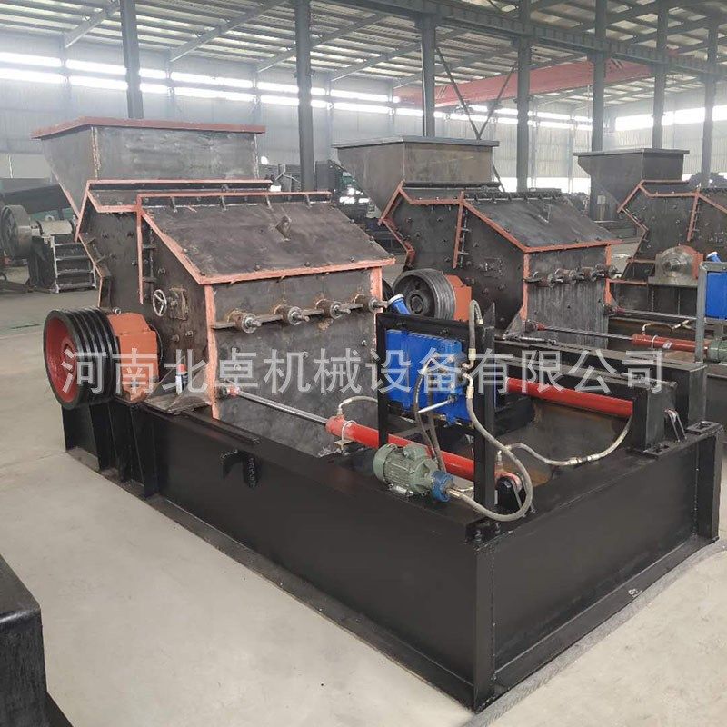 推拉开箱换锤子制砂机 花岗岩细碎打砂机 时产100吨Y机制砂生产线