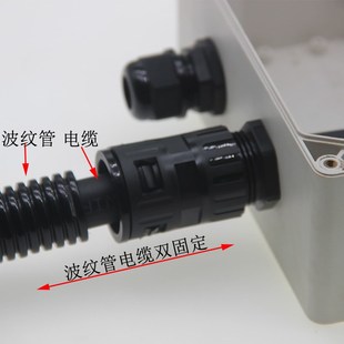 AD7ad106hPE加厚PP阻燃护线燃塑料波纹管尼龙浪管可开口蛇皮管软