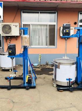 小型w电动升降分散机 1.5kw 2.2级w 3kw 4kw k5.5k无变速TJL分散