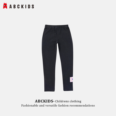 abckids女童打底裤春秋款