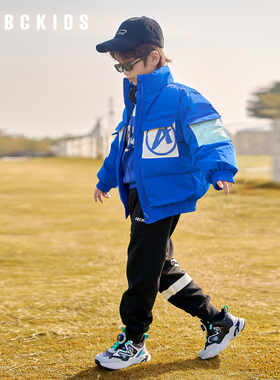 abckids童装男童羽绒服2026冬装新款中大童加厚夹克上衣儿童外套