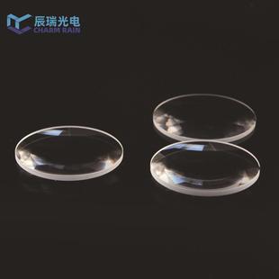 红外光学双凸透镜 焦距25mm氟化钙透镜 可镀膜红外成像光学元件