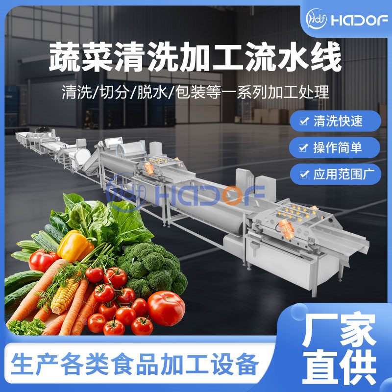 整体不锈钢西蓝花清洗机 叶菜类果蔬清洗去泥机 根茎类高压喷淋机