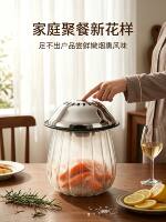 Portable smoke gun, household small salmon sashimi steak cold smoking machine, portable food smoking device thumbnail 4