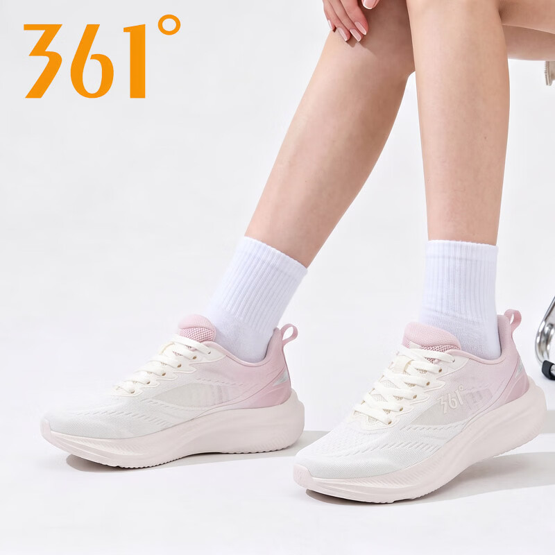 361度女鞋运动鞋新款轻便跑鞋
