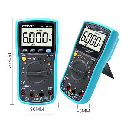 ZOYI众仪四位半高精度万用表ZT219/VC17B+/VC15B+数字万用表