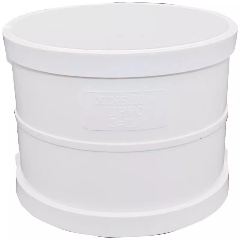 PVC排水直接排水管管箍直通接头50B 75 110下水管配件大全外插管