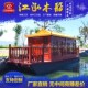 厂家热销电动画舫船景区观光旅游船仿F古木船小型实木质水上餐饮