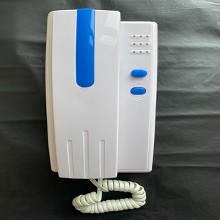 门禁对讲室内机楼宇门对讲电话机单元门门铃楼Q道通用家用可视分