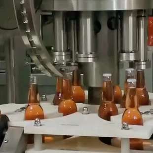 皇冠蓋全自動封口機啤酒汽水果汁飲料玻璃皇冠蓋自動理蓋壓蓋
