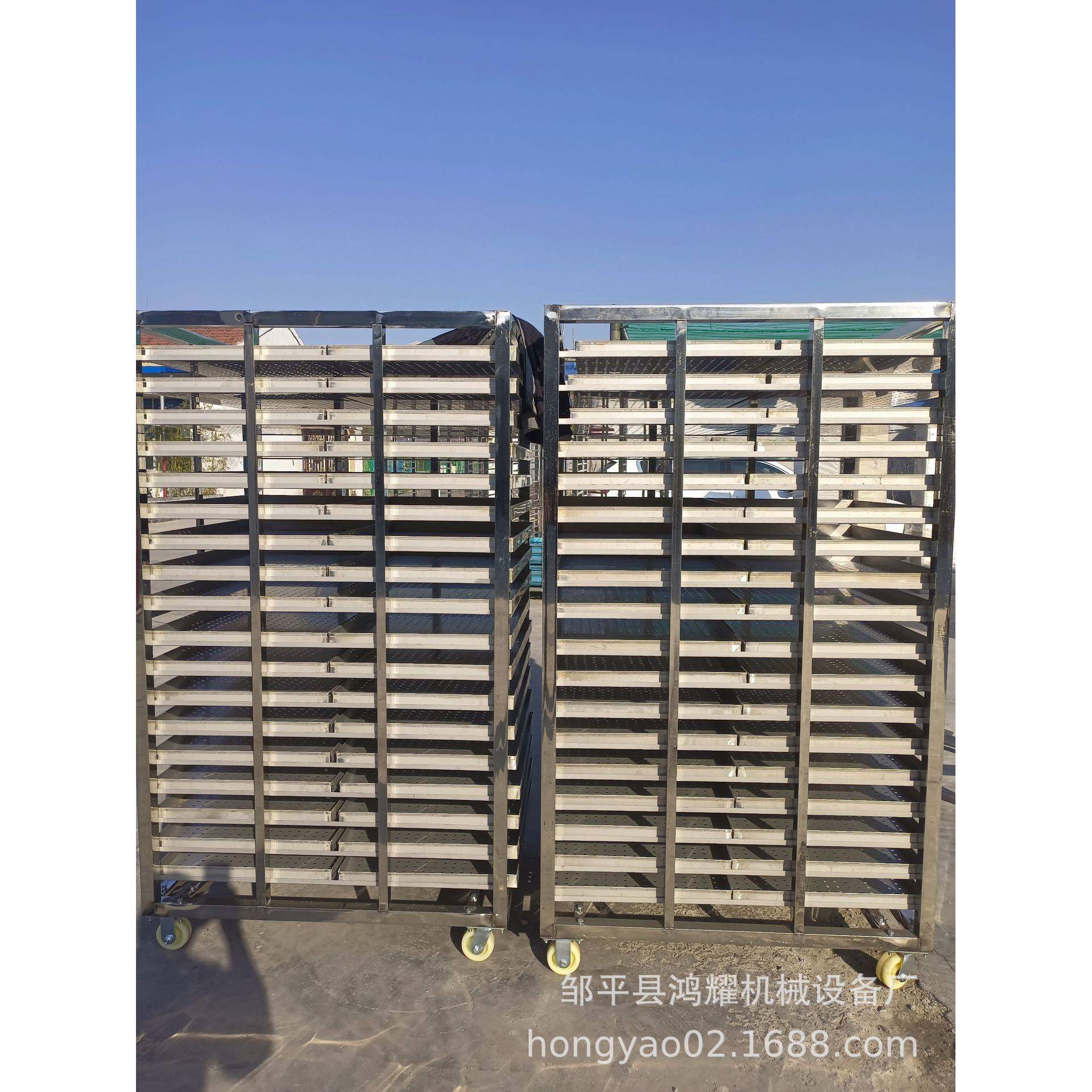 食品厂不锈钢烤盘架车蛋糕房烘培周转车蒸米饭架车不锈钢周转车