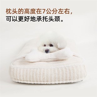 保暖小型犬狗狗睡垫四季 宠物狗窝狗床冬季 通用猫咪垫子可拆洗猫窝