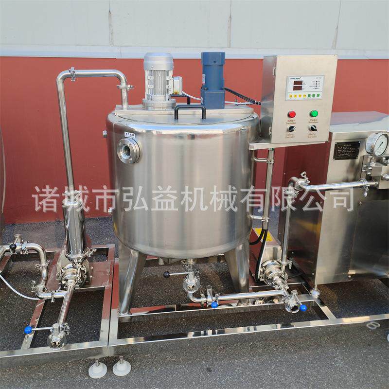 乳品饮料调配罐 化糖剪切混合设备 酸奶牛奶含粉沫物料加工生产线