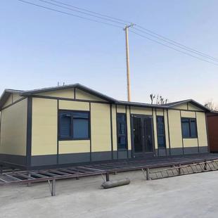 集裝 箱移動房人字頂住人家用帶衛(wèi)生間集成房屋民宿可移動廠家直銷