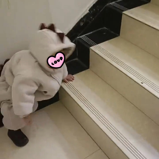 套装男女童同款保暖加厚睡衣可爱2025新款小恐龙冬装加绒家居服