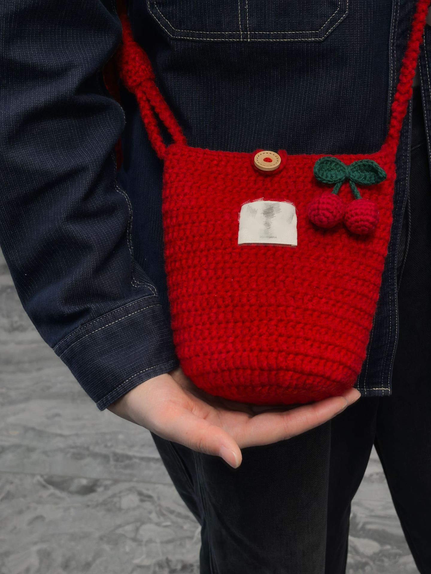 送闺蜜红色毛线包新年礼物毛线手工编织包包钩针diy自制材料包,服饰配件/皮带/帽子/围巾,DIY编织材料包,淘宝优惠券,粉丝福利购,淘宝优惠卷