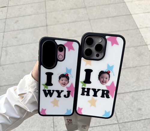 爱豆个性头像英文情侣14告白13定制iPhone17手机壳16promax苹果15