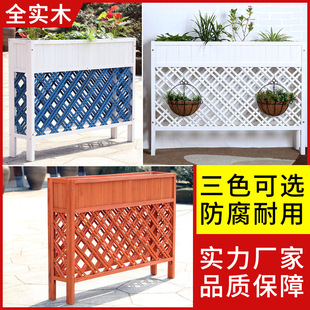 饰置物架 白色办公屏风隔断花架餐厅酒店餐饮绿植隔断围栏木栅栏装