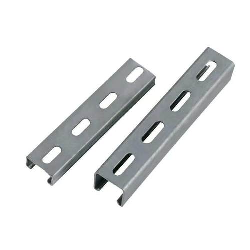 光伏支架c型钢热镀锌光伏支架冲孔抗震支架管廊支架u型钢槽型钢角