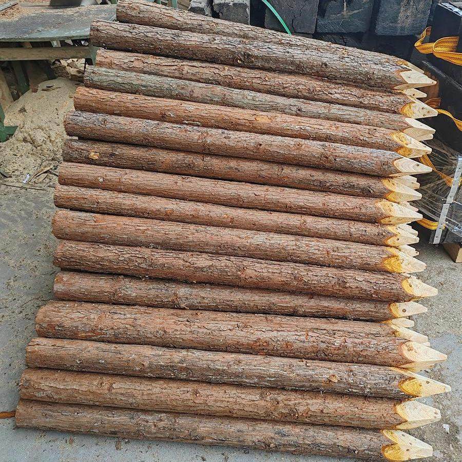 木桩尖头杉木桩户外河道工程驳岸桩 菜园围栏桩园林绿化支撑杆木,鲜花速递/花卉仿真/绿植园艺,栅栏,淘宝优惠券,粉丝福利购,淘宝优惠卷