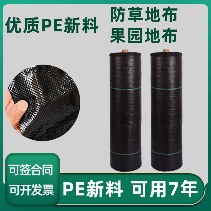 PE新料防草布除草布果园果树遮草布地膜盖草布农用园艺地布隔草布