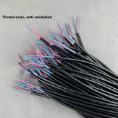 弱电直流电源头护套公头线纯铜线公母连接器线5.5 2.1mm集中供电