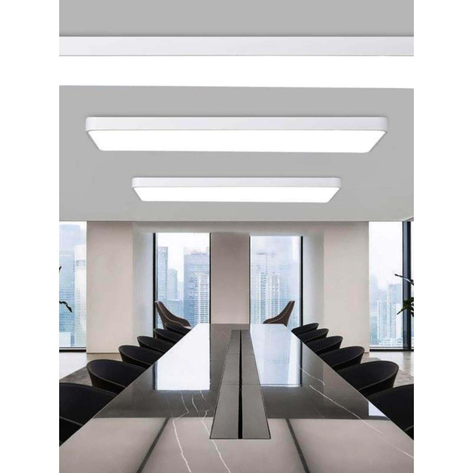 led吸顶灯长条形办公室会议室工作室餐饮店专用教室舞蹈培训室