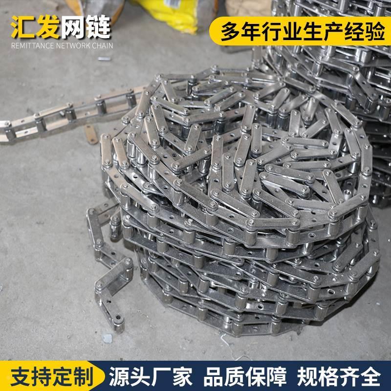 304不锈钢传动链条C232AHL输送链条提升机C210A双节距工业滚子链*