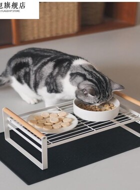 猫碗架宠托物增高加29106高狗碗狗盆支架桌架猫咪架餐桌狗狗饭吃