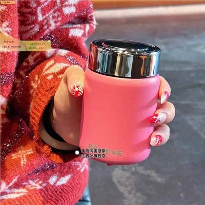 迷你保温杯女生高颜值水杯便携可爱小巧316不锈钢杯子150ml口袋杯