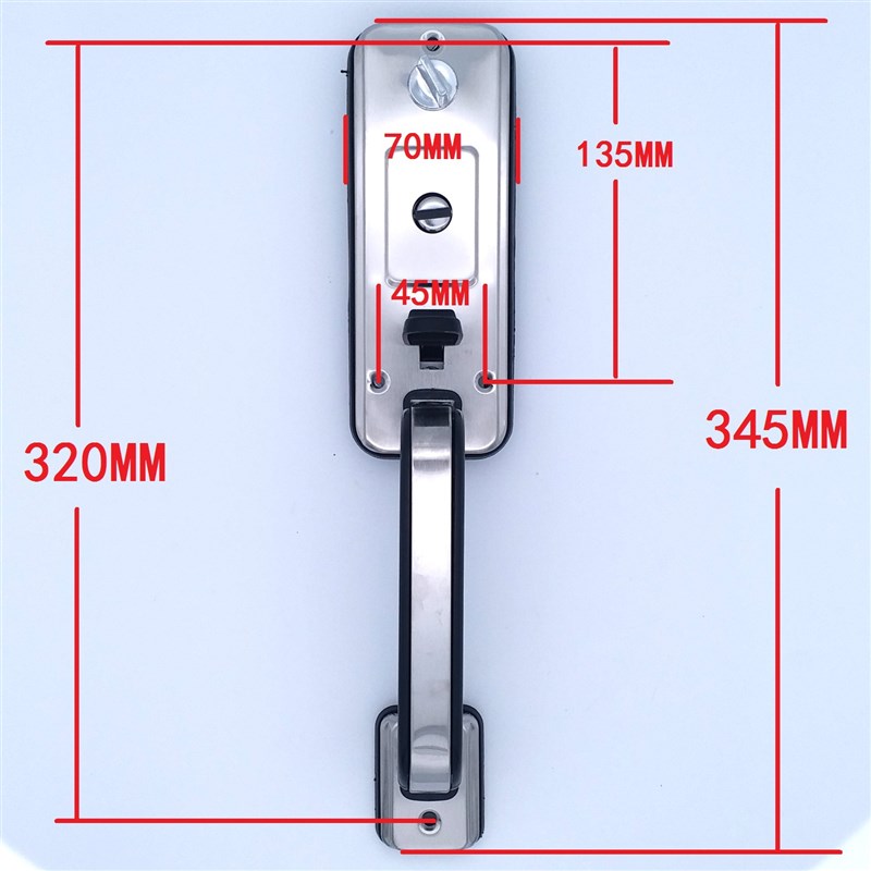 拇指锁压把锁 防盗门r压把锁 不锈钢拇指压把锁 防盗门拉手