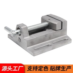 配套 .平口钳2.5寸 铝合金小台钳 2.5寸平口钳 双R轨道精准夹持